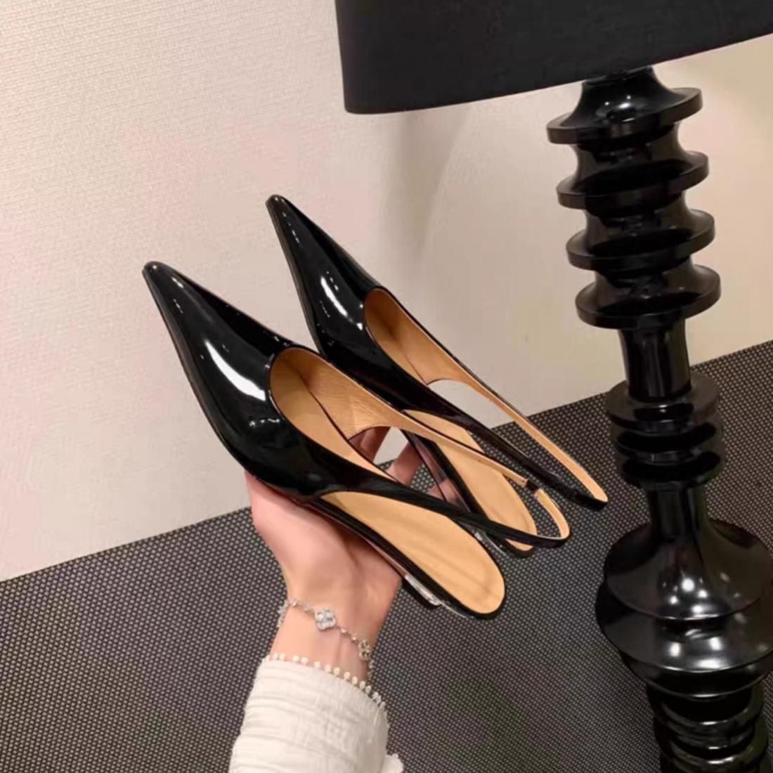 Pointed Slingbacks
