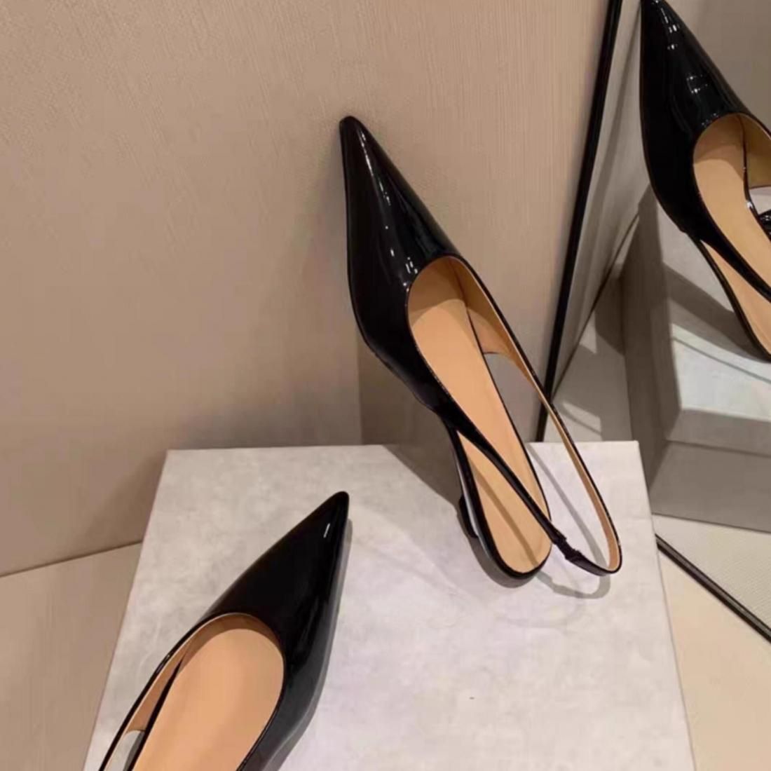 Pointed Slingbacks