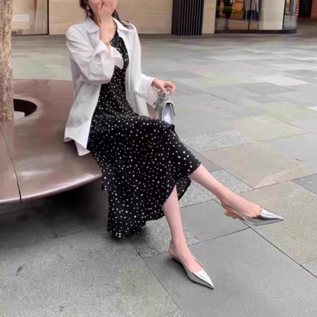 Pointed Slingbacks