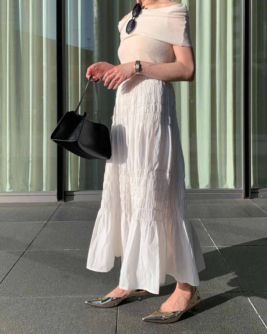 Fluffy Tiered Skirt