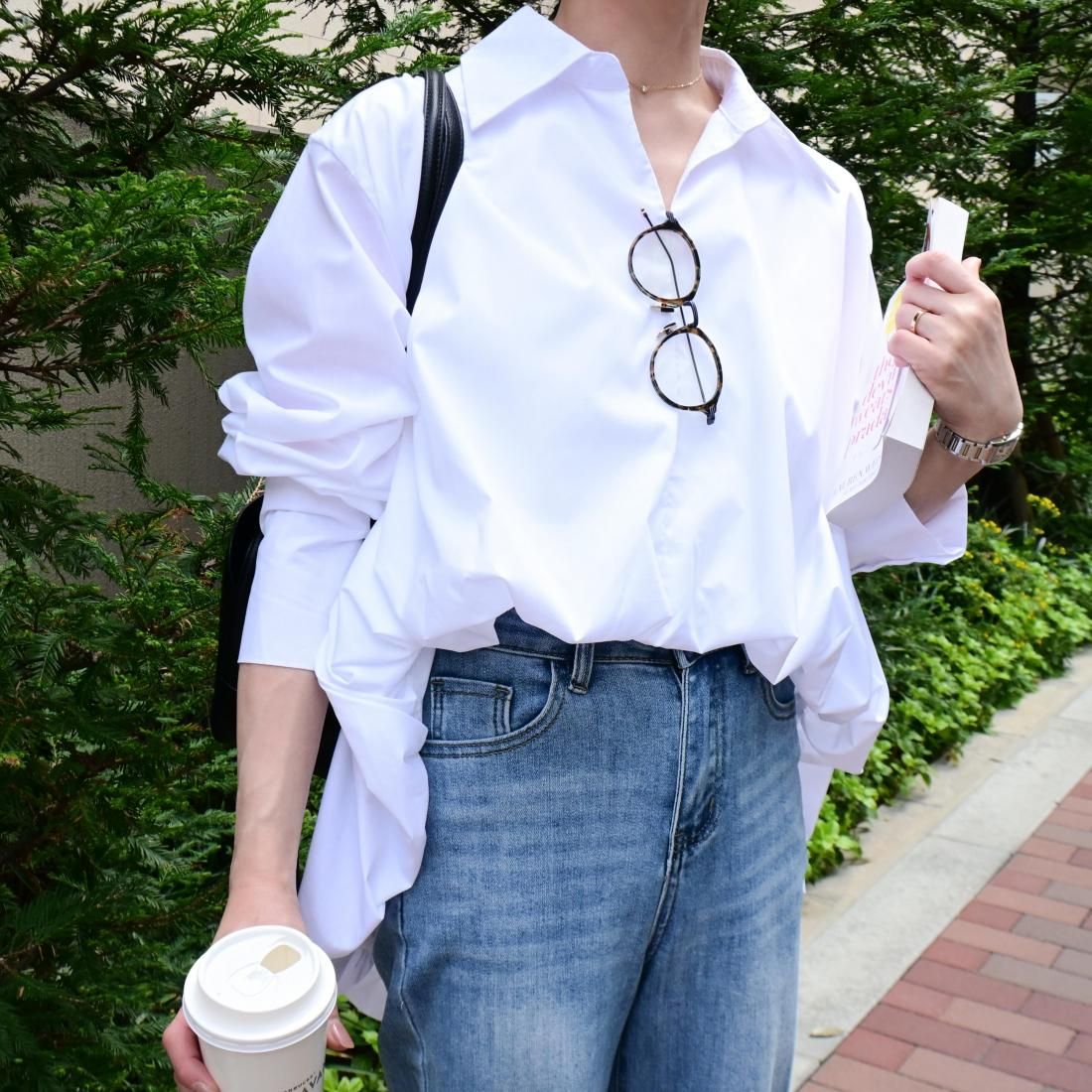 シワになりにくいから忙しい朝も嬉しい