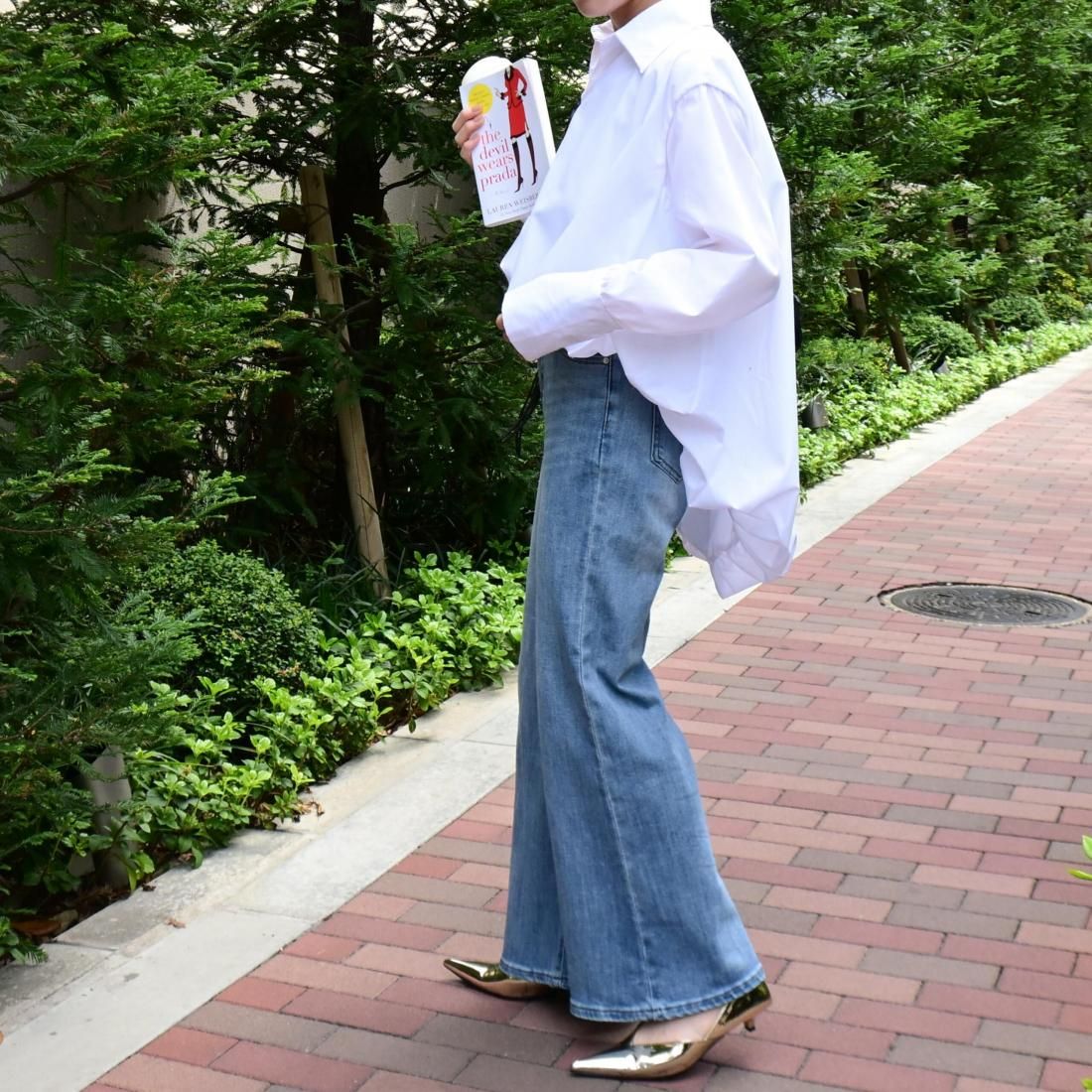 お尻が隠れる嬉しいデザイン
