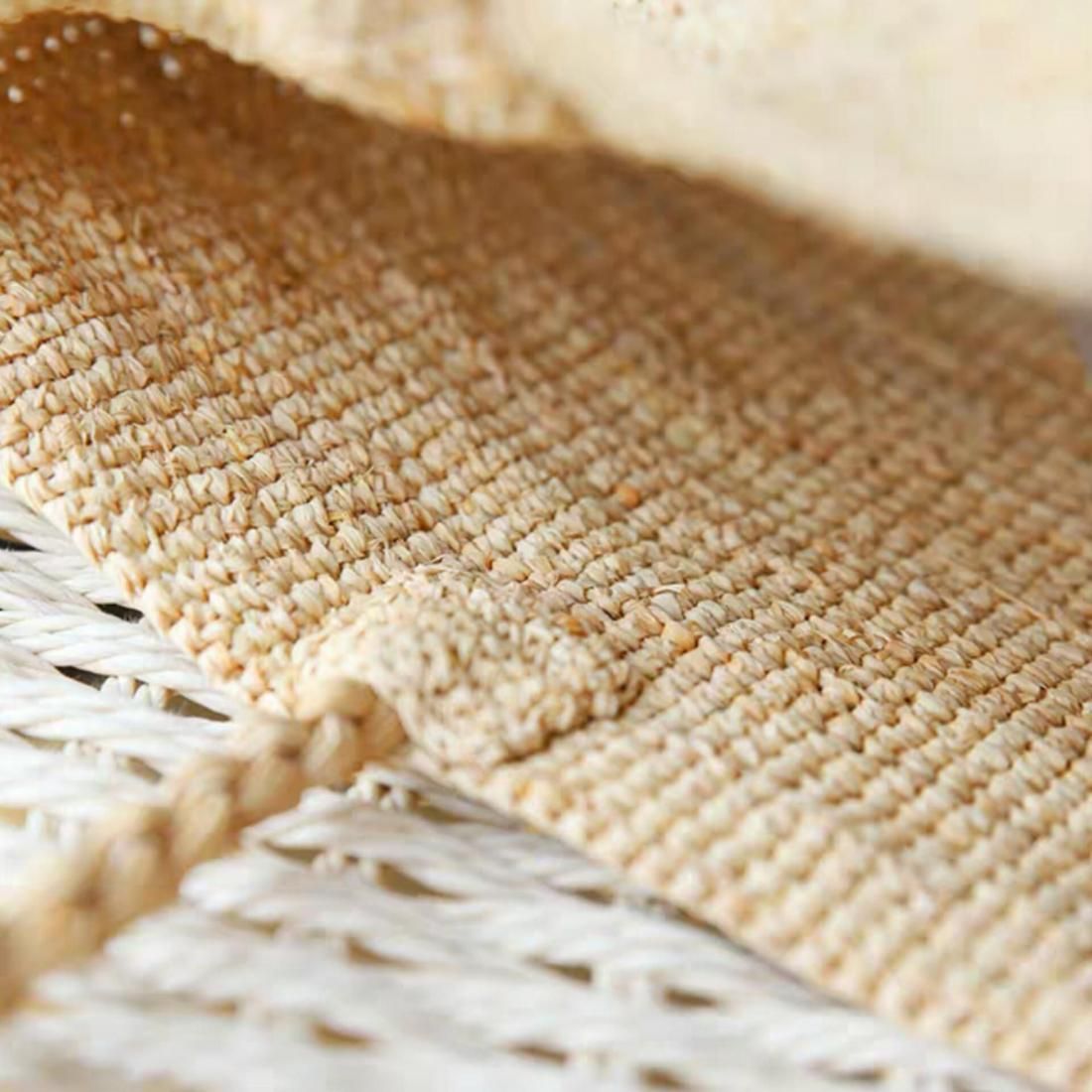 Heart Raffia Bag