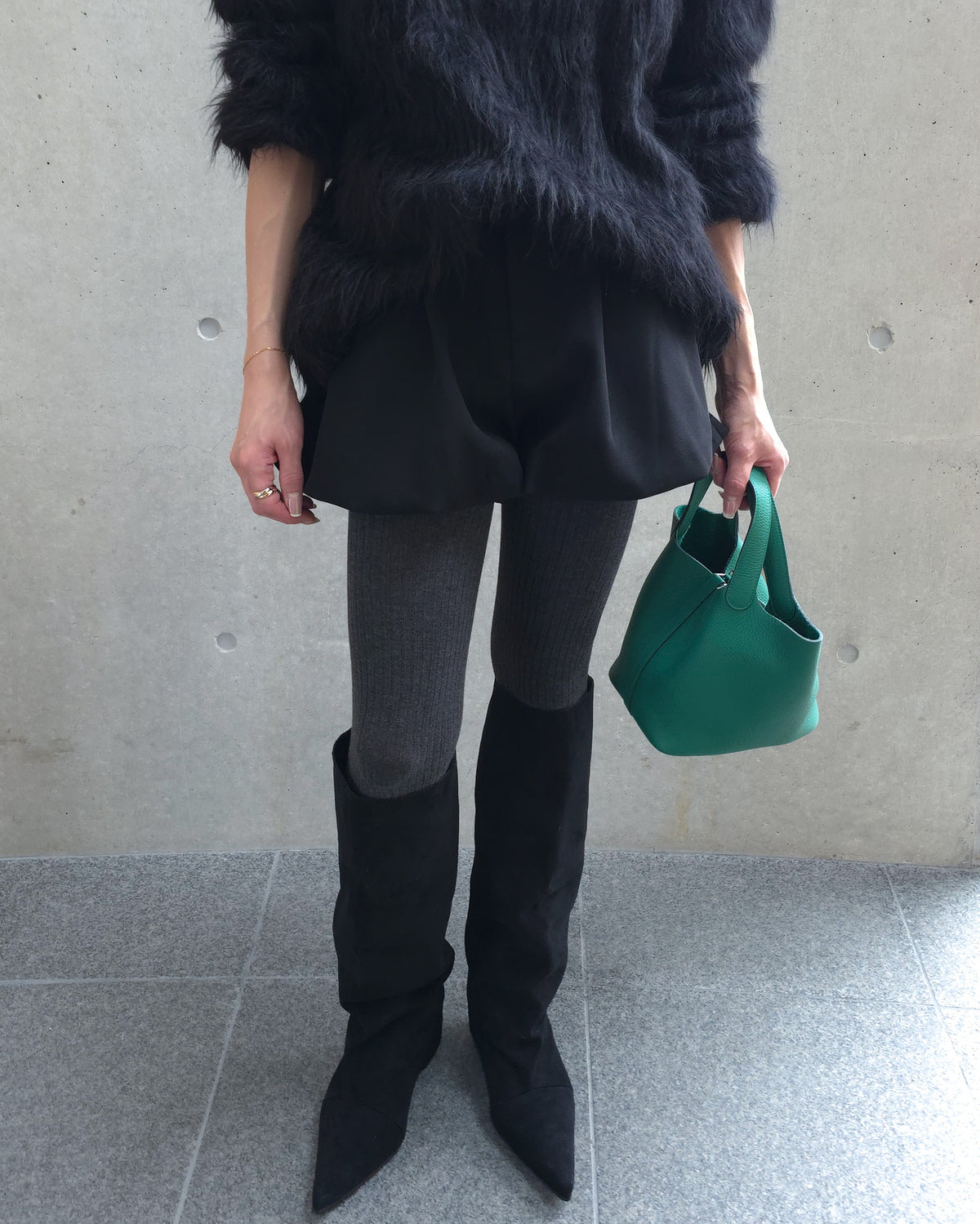 Balloon Hem Short Pants