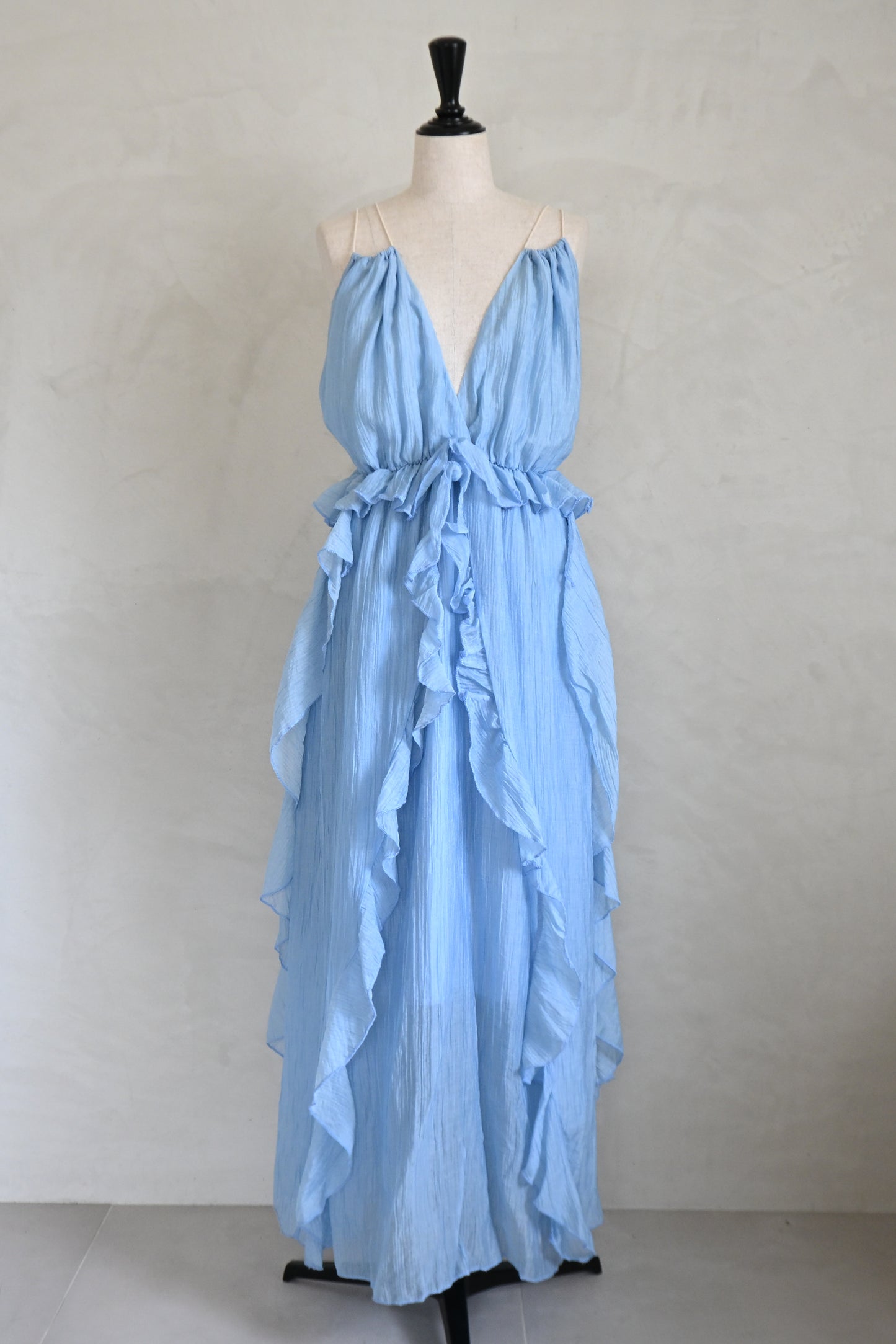 Aqua Breeze Maxi Dress