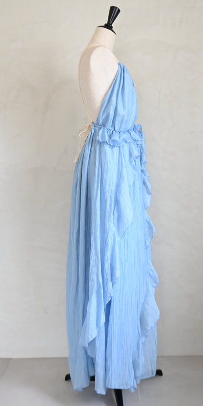 Aqua Breeze Maxi Dress