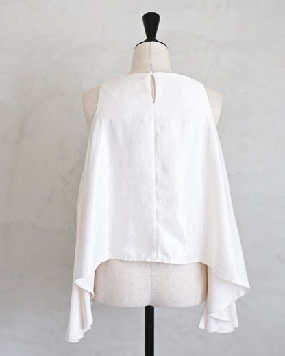 Drape Satin Blouse