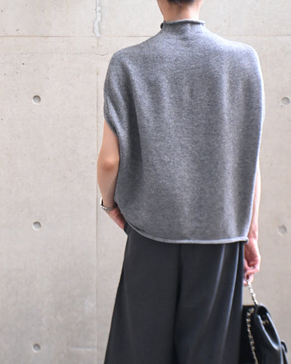 Mock Neck Relaxed Knit