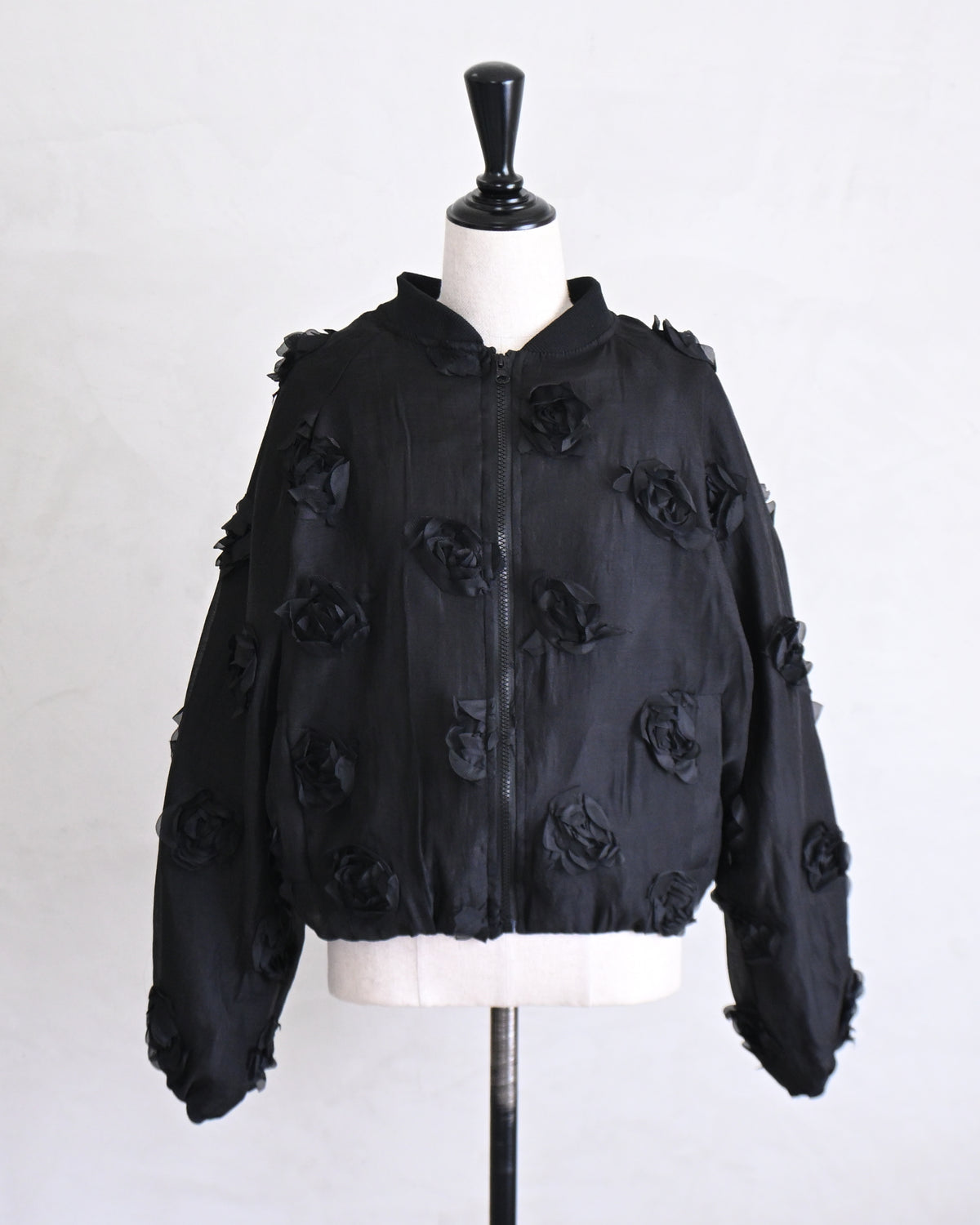 Floral Sheer Blouson