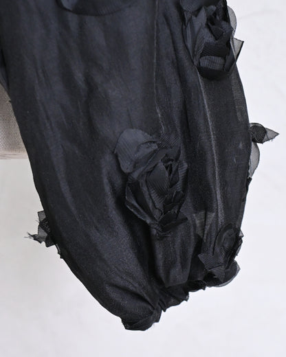 Floral Sheer Blouson