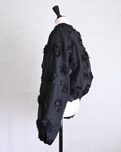 Floral Sheer Blouson