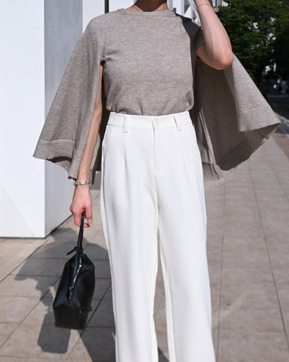 Cape Sleeve Knit