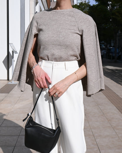 Cape Sleeve Knit
