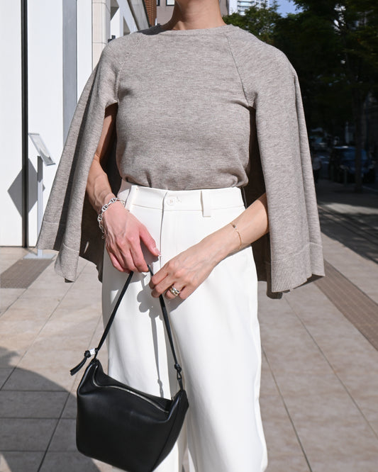 Cape Sleeve Knit