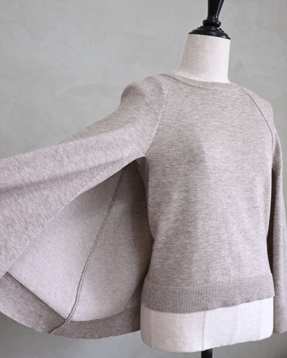 Cape Sleeve Knit