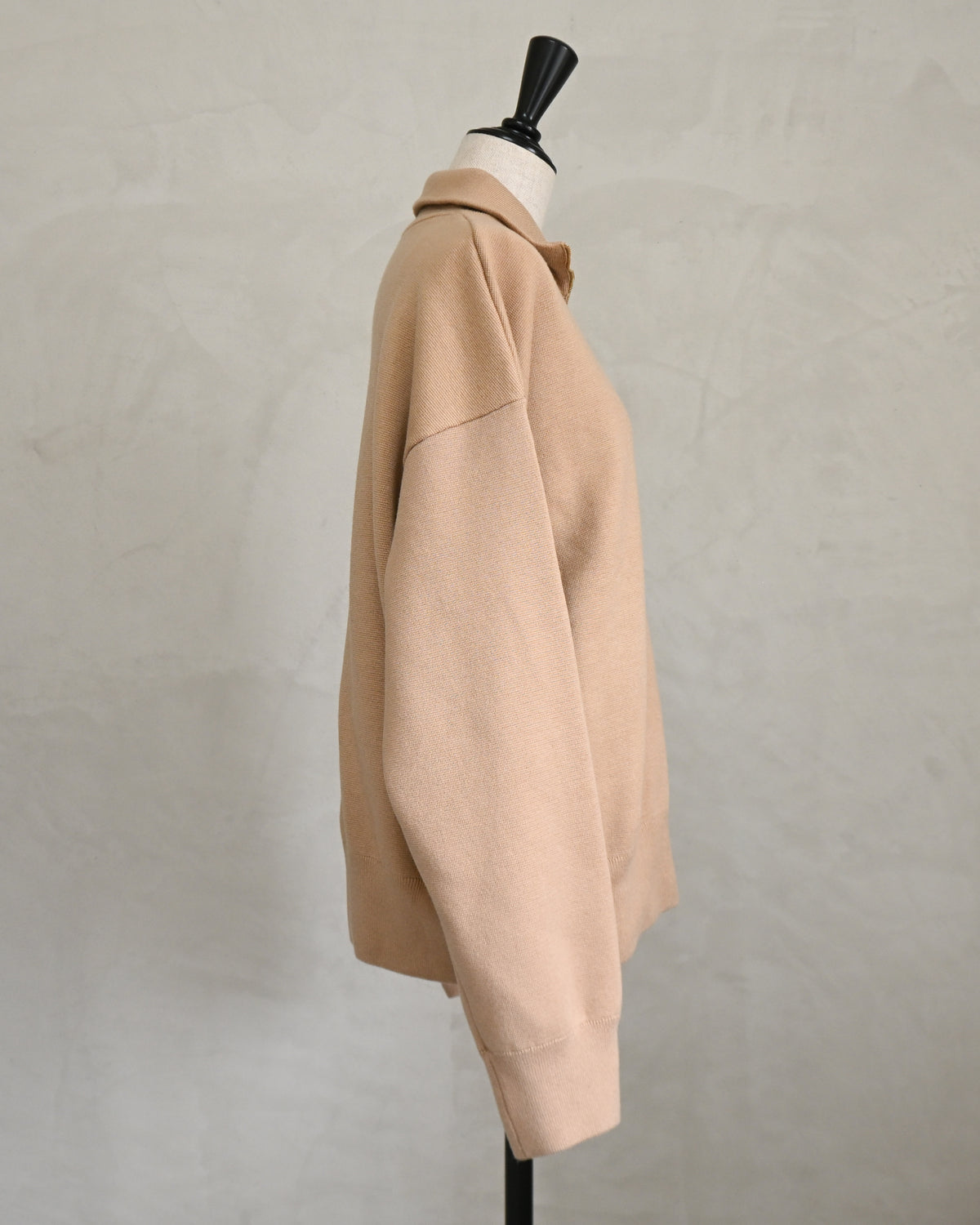 Classic Half Zip Wool Knit