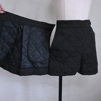 Quilted Wrap Short Pants