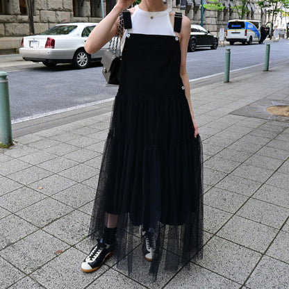 Tulle Salopette Dress