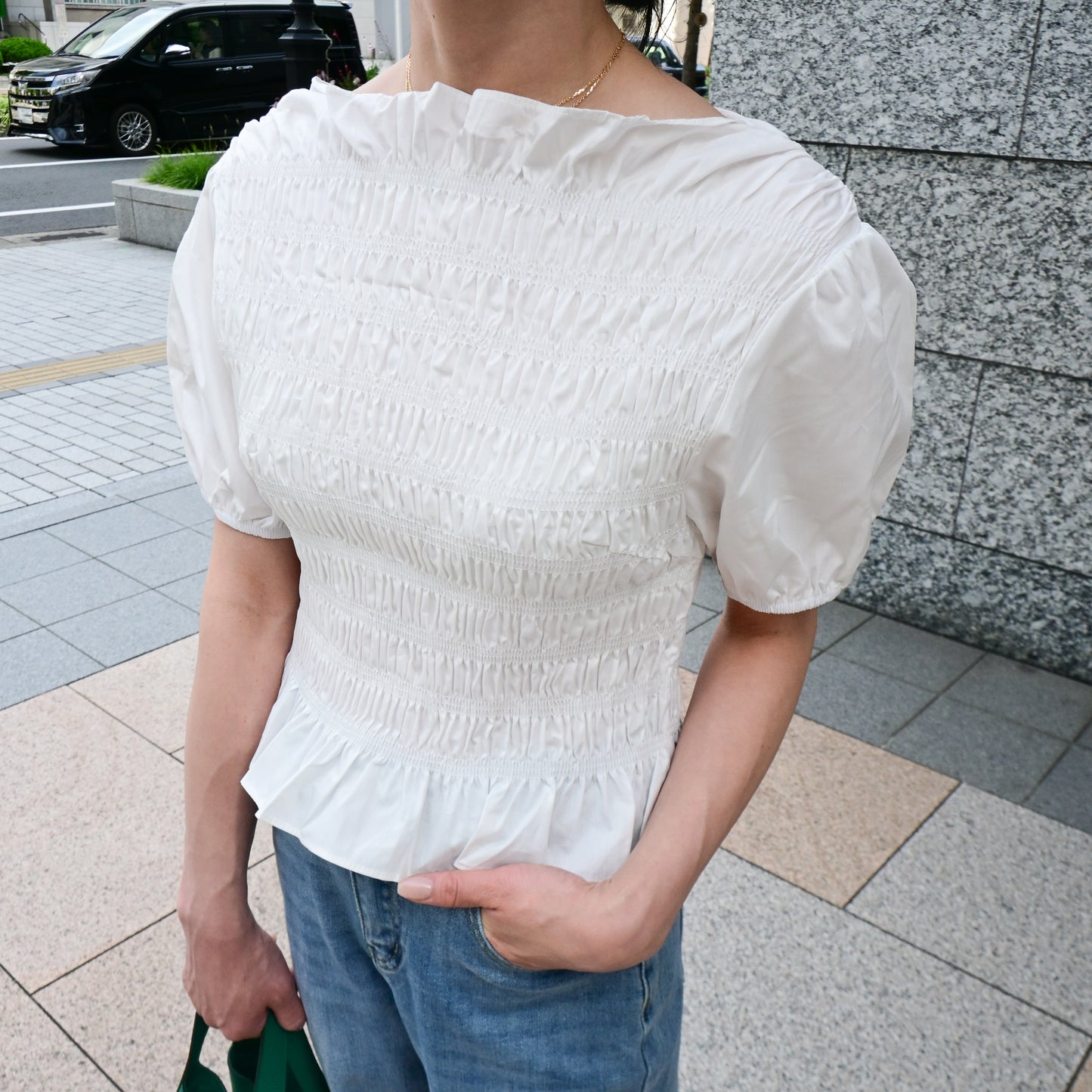 Shirring Blouse
