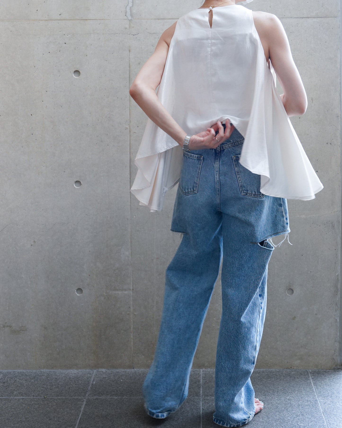 162cm 49kg 骨格ストレート / Msize着用