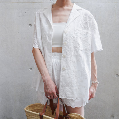 Broderie Scallop Set