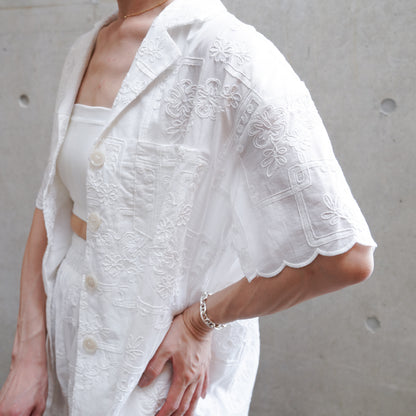 Broderie Scallop Set