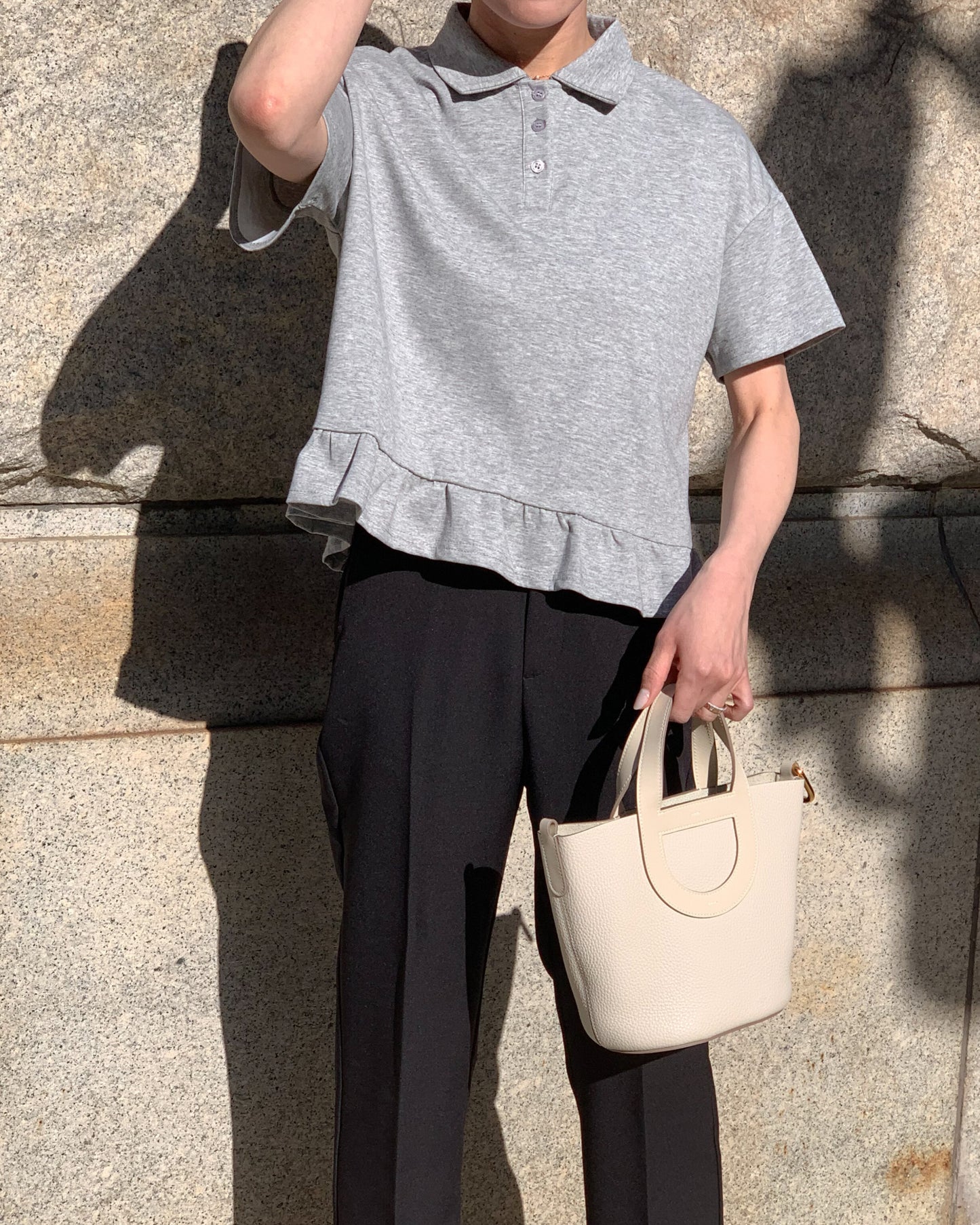 Frill Polo Tops