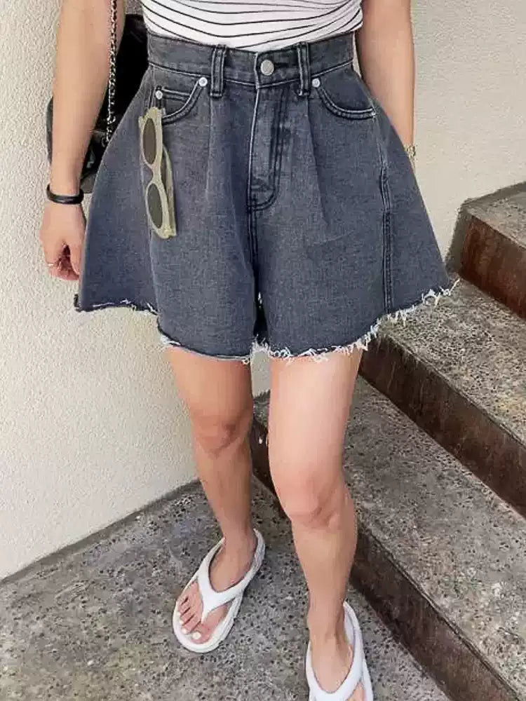 Flair Denim Pants