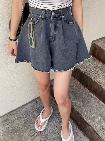 Flair Denim Pants