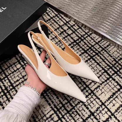 Pointed Slingbacks