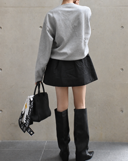 Padded Mini Skirt