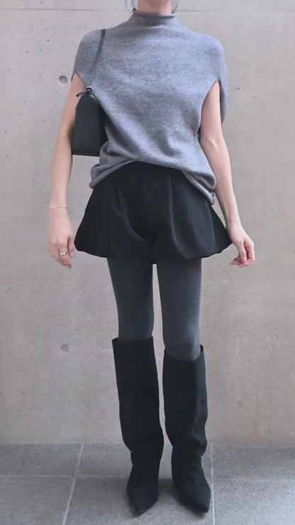 Balloon Hem Short Pants