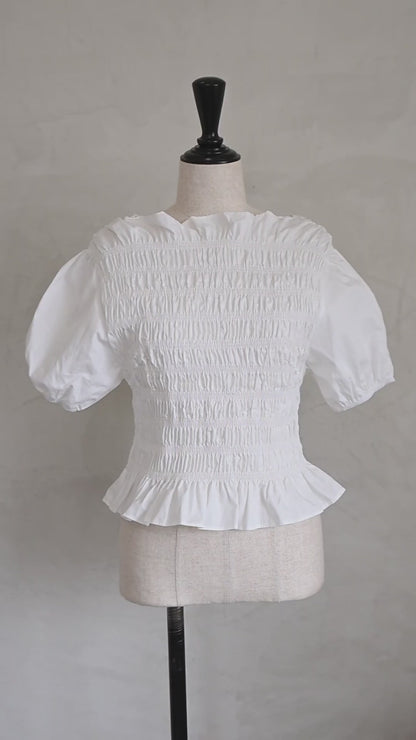 Shirring Blouse