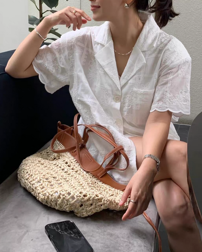 Broderie Scallop Set